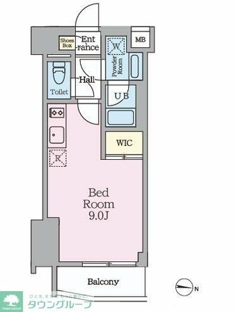 HY’s MINOWA IIの物件間取画像